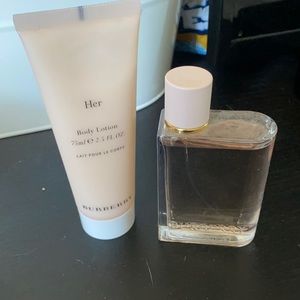 Her by Burberry Eau de Parfum and lotion